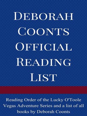 cover image of Deborah Coonts Official Reading List